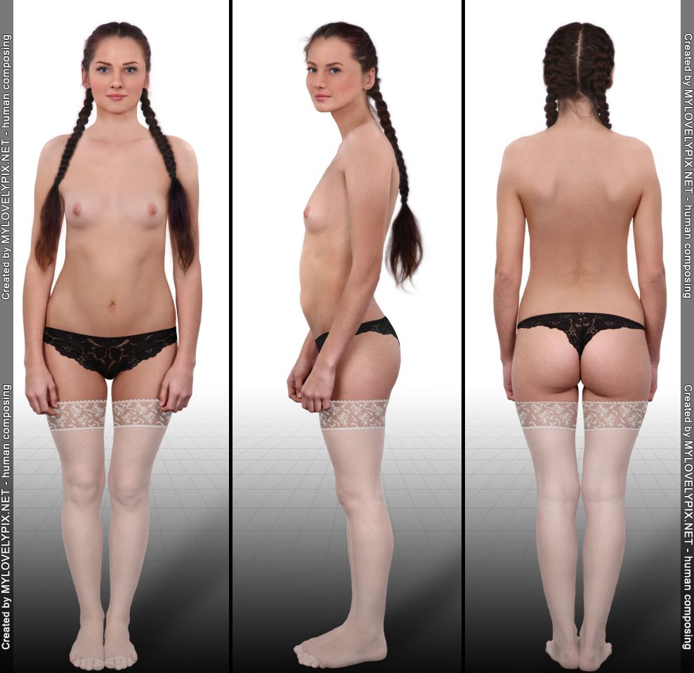 A 18-year-OLD GIRL IN THE DOGGY POSITION 